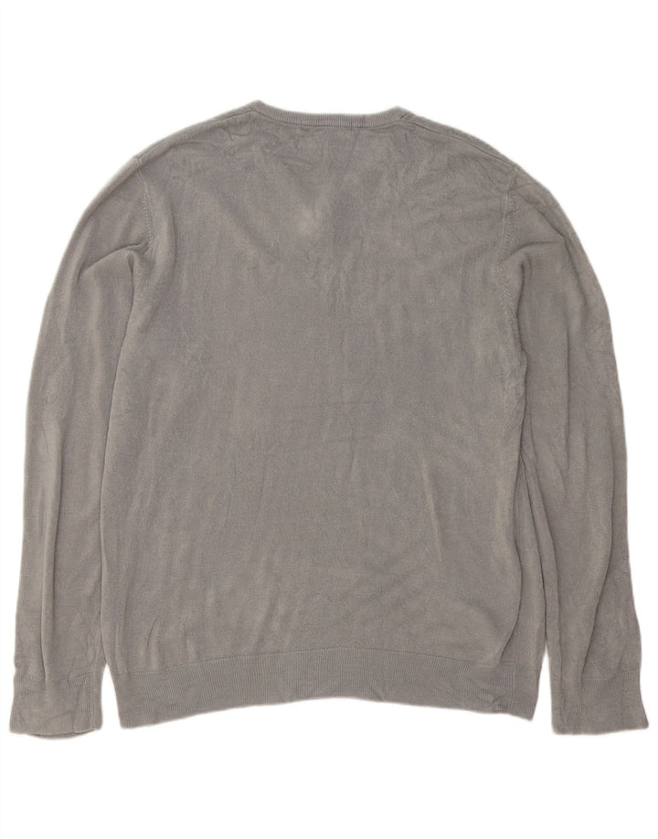 Marks & Spencer Suéter con Cuello en V para Hombre Acrílico Gris Grande