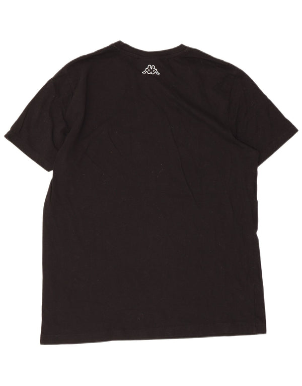 Kappa Camiseta gráfica para mujer Top UK 46 Large Black