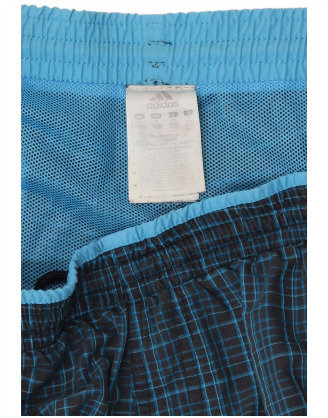 Bañador Adidas Hombre XL Azul Marino Cuadros Poliamida