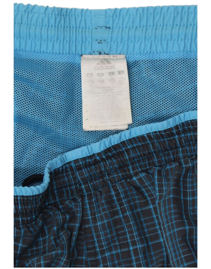 Bañador Adidas Hombre XL Azul Marino Cuadros Poliamida