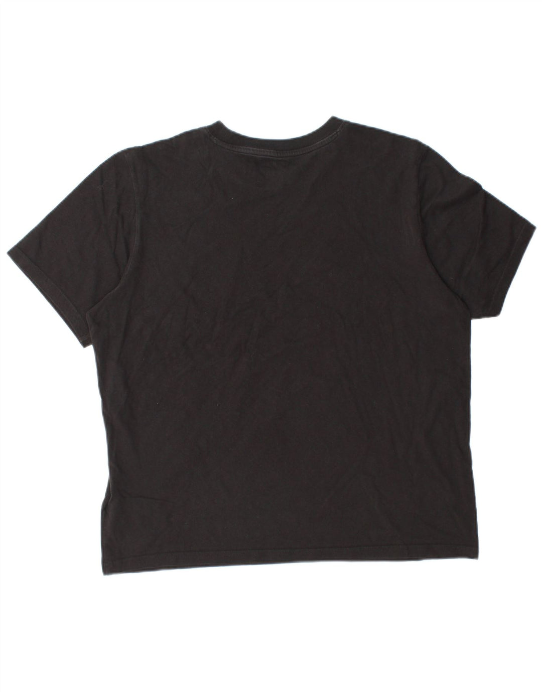 PUMA Camiseta gráfica para hombre Top grande de algodón negro