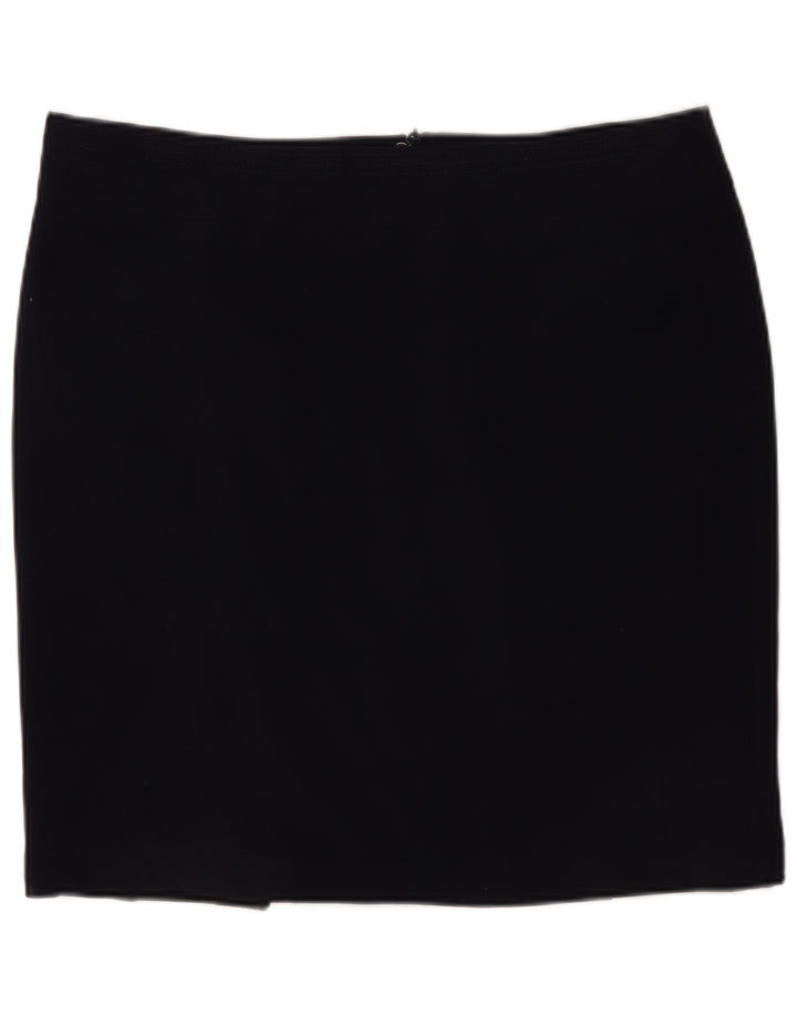 Marks & Spencer Minifalda para mujer UK 20 2XL W40 Azul marino Poliéster