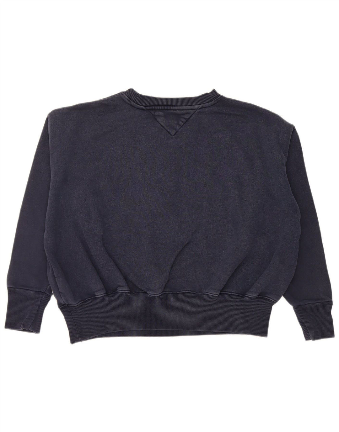 Tommy Hilfiger Sudadera gráfica para mujer Jumper UK 14 Medium Azul marino