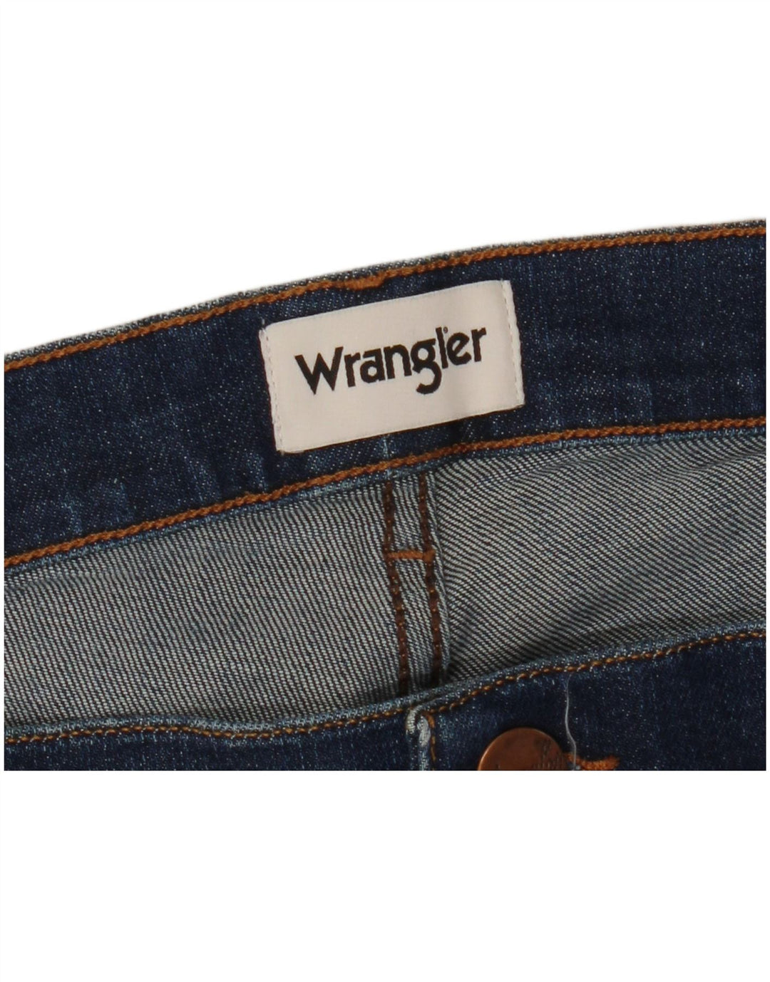 Vaqueros Wrangler Hombre Rectos W47 L28 Azul Marino