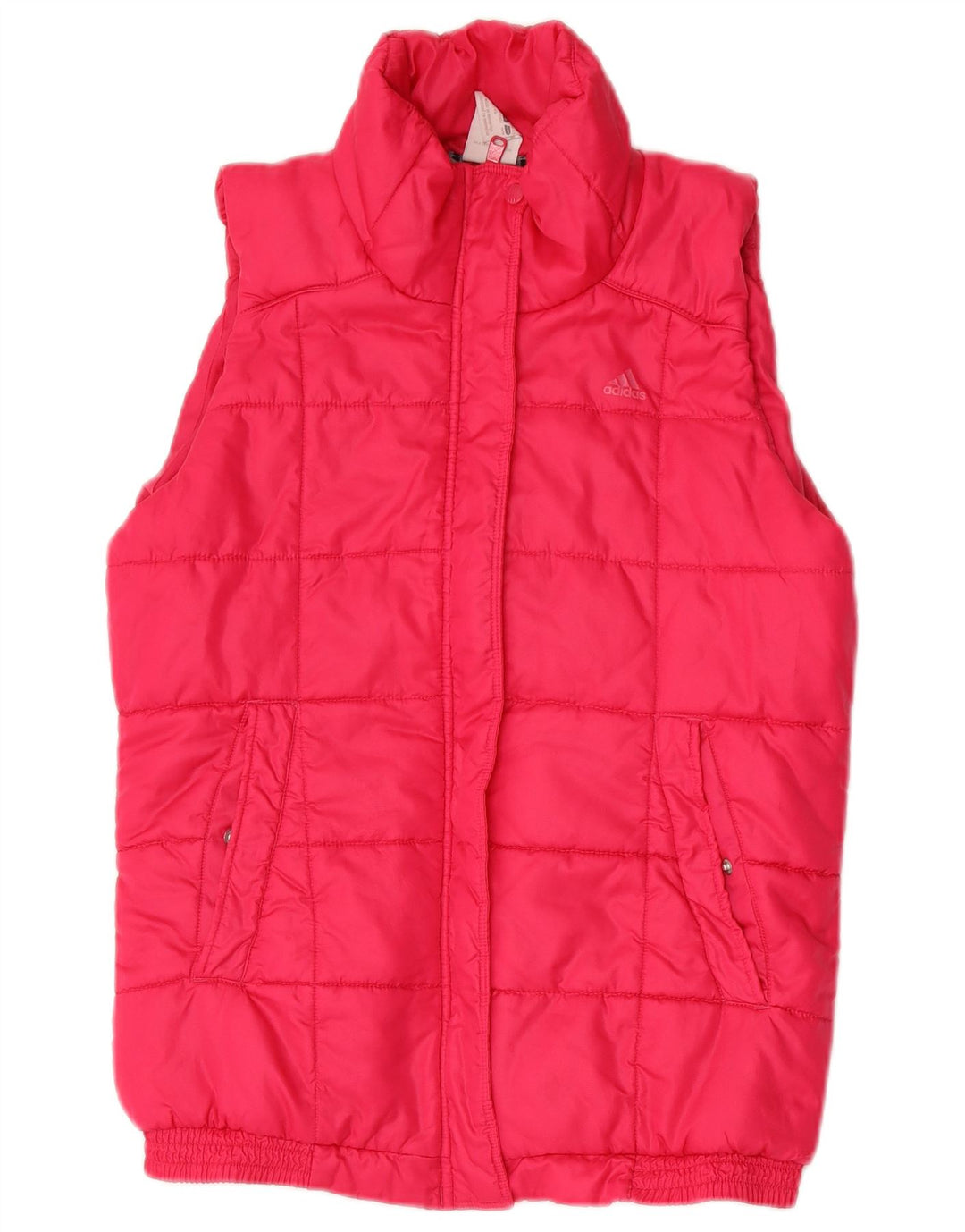 Chaleco acolchado Adidas para mujer UK 12/14 Poliéster rosa medio