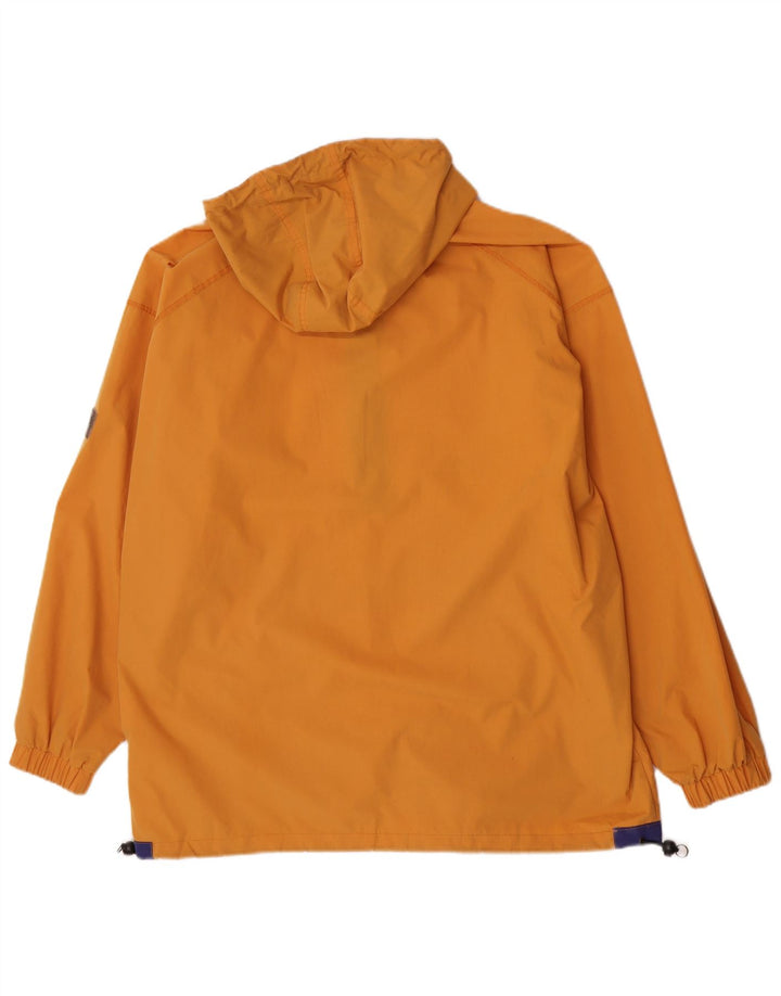 Jack Wolfskin Chaqueta anorak con capucha para hombre UK 42 XL Poliéster amarillo