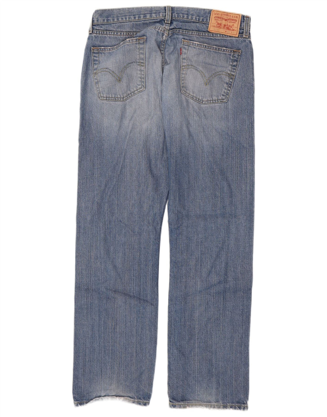 Levi's Vaqueros rectos ajustados 514 para hombre W33 L32 Algodón azul