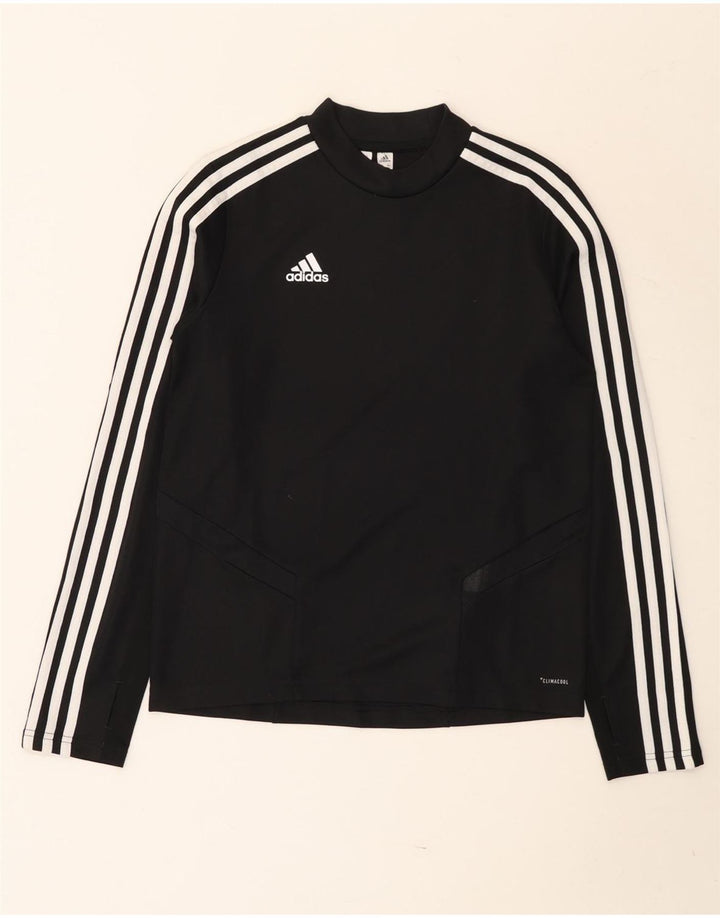 ADIDAS Chico Climacool Top Manga Larga 11-12 Años Negro Poliéster