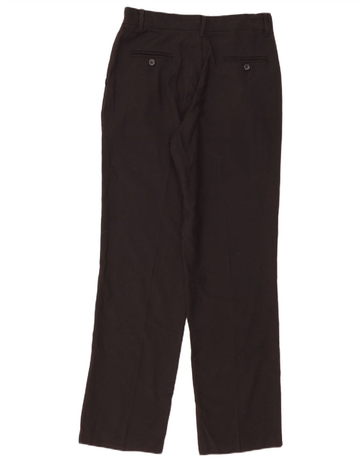 Izod Pantalón chino recto para niño 15-16 años W30 L30 Negro Poliéster