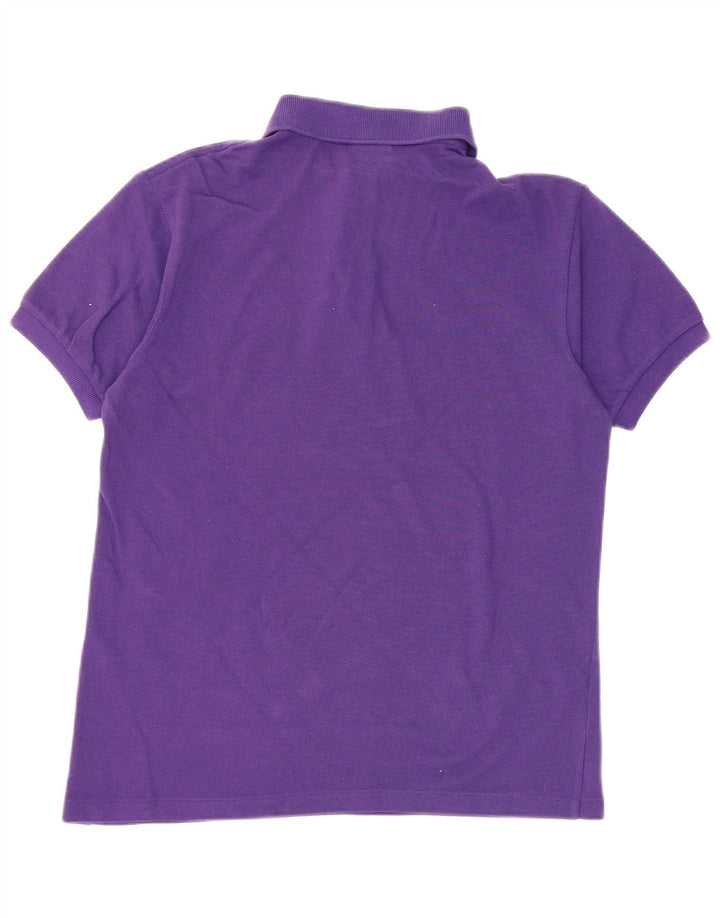 LACOSTE Polo Niño 15-16 Años Morado Algodón