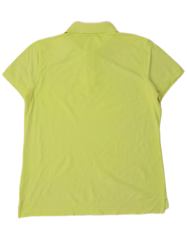 Polo Benetton Hombre 2XL Algodón Verde