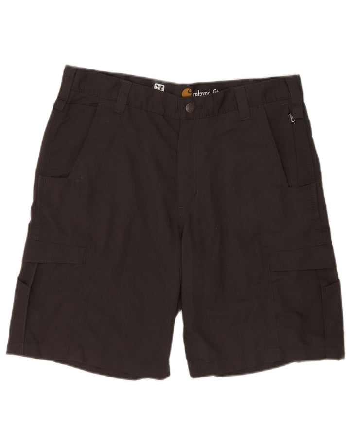 Carhartt Pantalones Cortos Cargo De Ajuste Relajado Para Hombre W36 Algodón Gris Grande