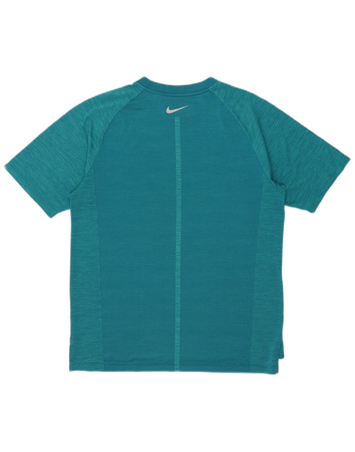 Camiseta Nike Dri Fit para hombre con moteado azul medio