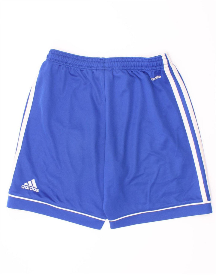Adidas Chicos Climalite Sport Shorts 11-12 Años Azul Poliéster