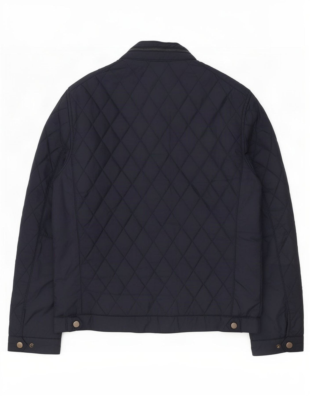 Zara Chaqueta acolchada con capucha para hombre UK 40 Large Azul marino