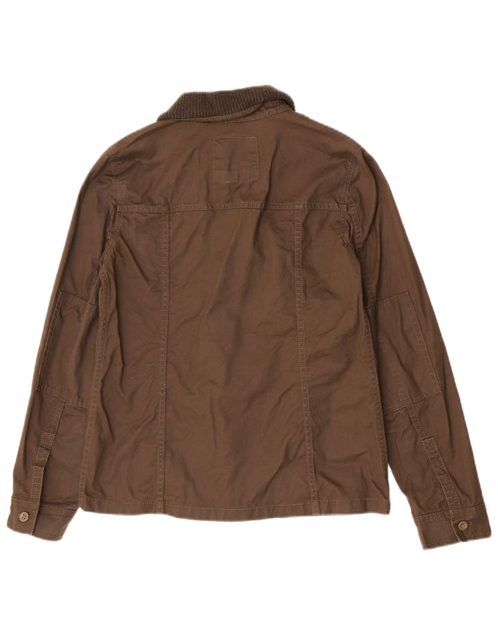 J. Crew Chaqueta utilitaria para mujer UK 6 XS Algodón marrón