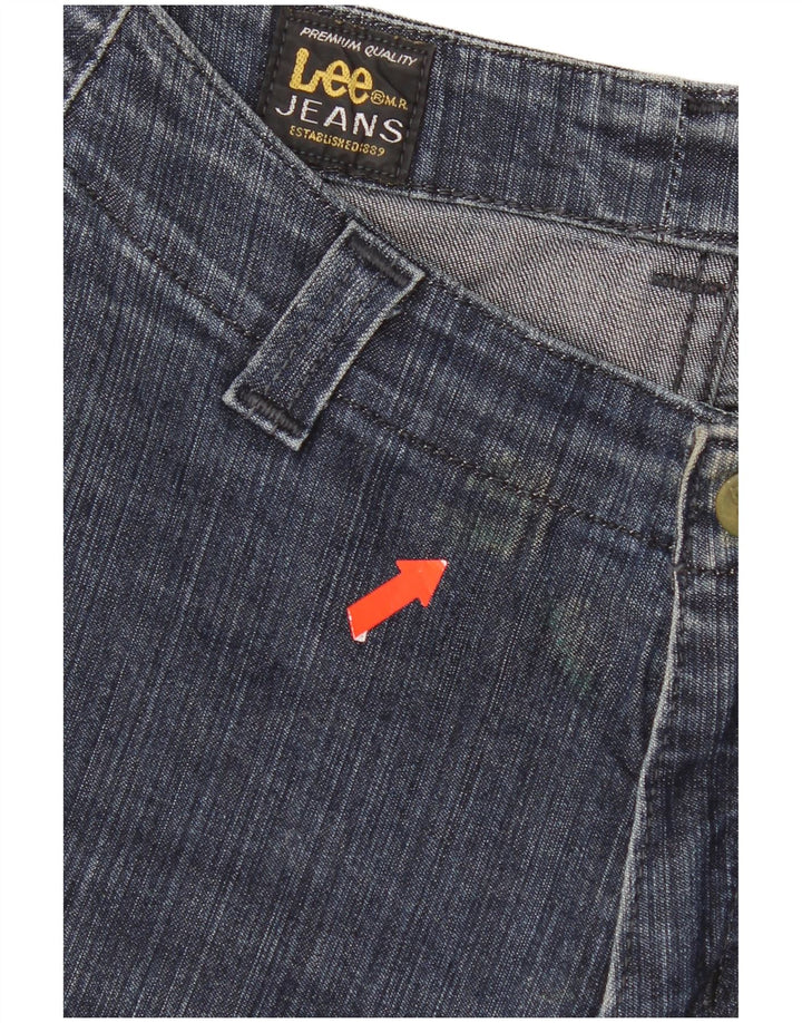 Vaqueros Acampanados Lee Mujer W26 L32 Azul