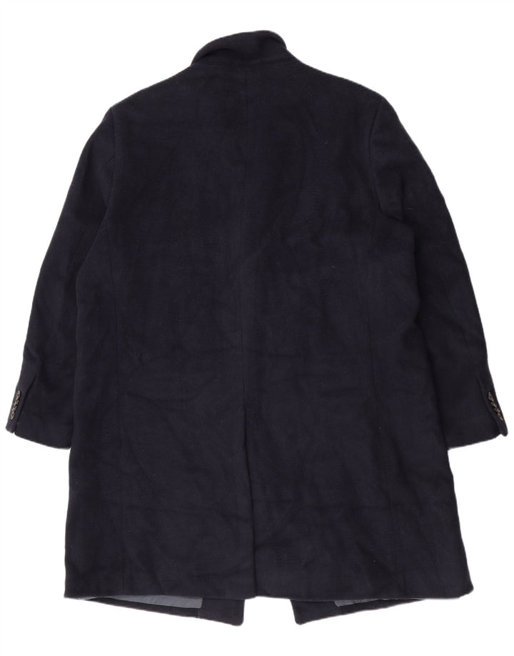 Marks & Spencer Abrigo para hombre UK 46 3XL Poliéster azul marino