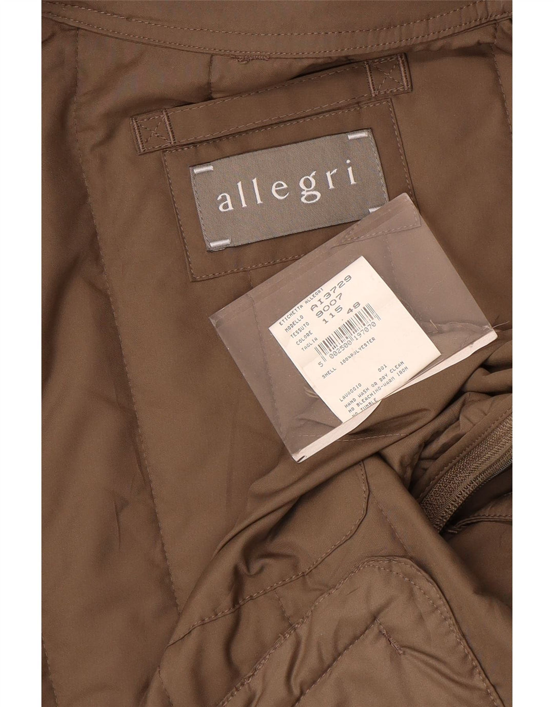 Abrigo Mujer Allegri IT 48 XL Poliéster Marrón