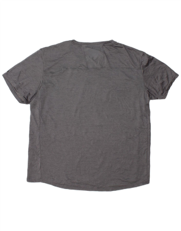 RUSSELL ATHLETIC Camiseta Dri-Power para hombre Top XL Poliéster gris