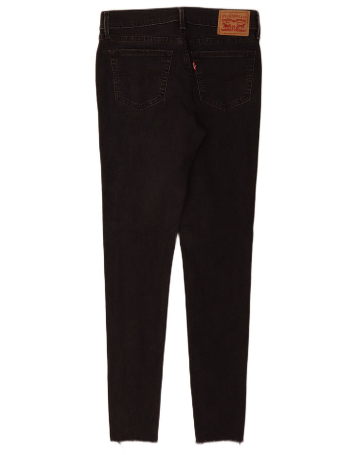 Levi's Vaqueros Súper Ajustados 710 Para Mujer W28 L31 Negro