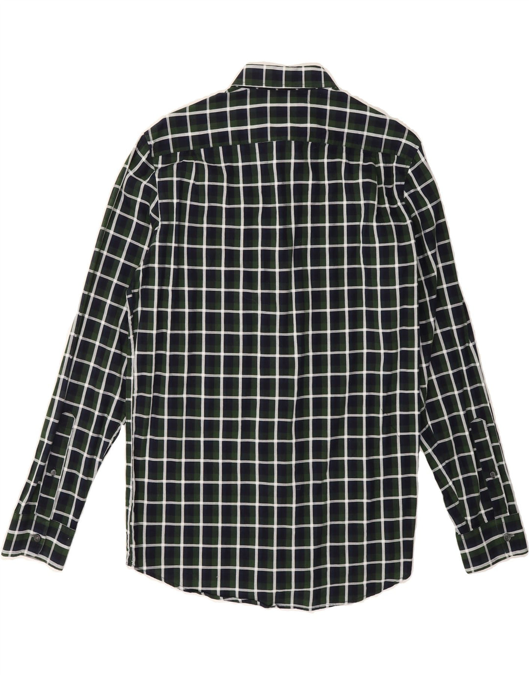 MICHAEL KORS Mens Classic Fit Shirt Small Green Check Cotton Vintage Michael Kors and Second-Hand Michael Kors from Messina Hembry 