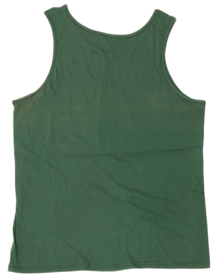 Kappa Hombre Chaleco Top XL Verde