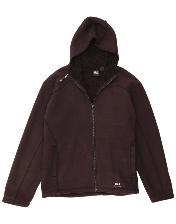 Helly Hansen Sudadera con capucha y cremallera para hombre 2XL Poliéster negro