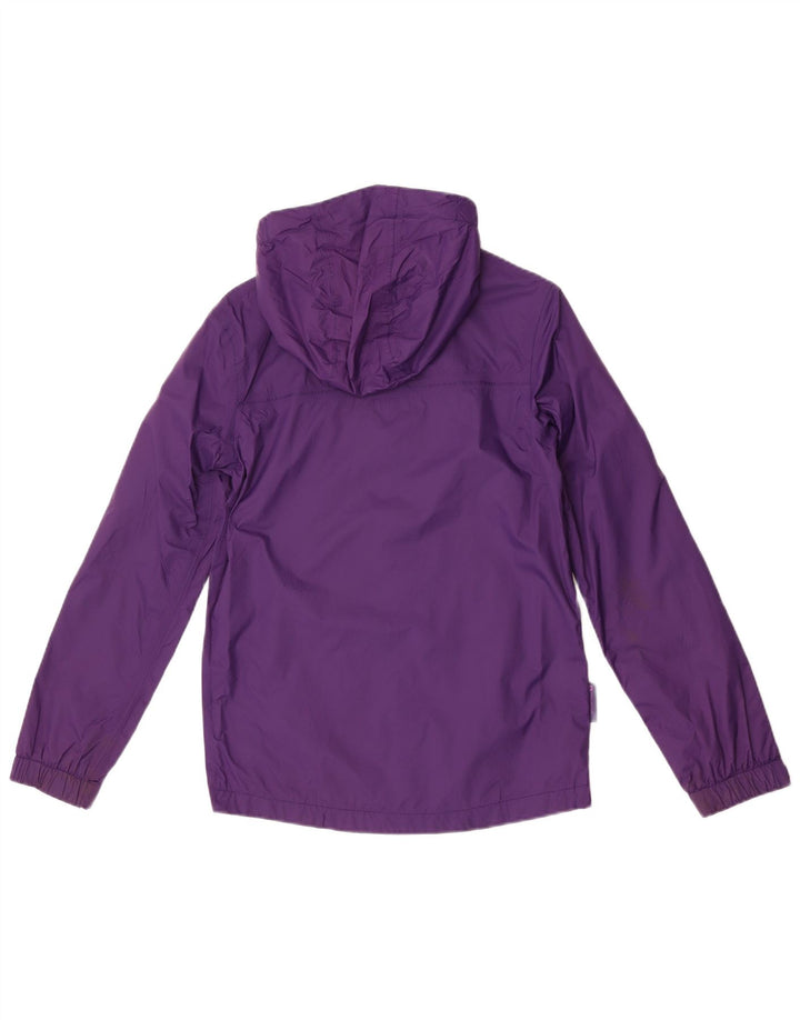 Chaqueta impermeable con capucha para mujer Mountain Warehouse UK 40 Small Poliéster morado