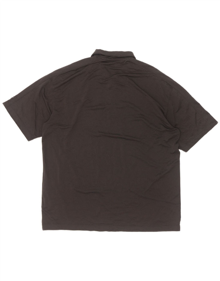 Polo de golf Nike para hombre XL Poliéster negro