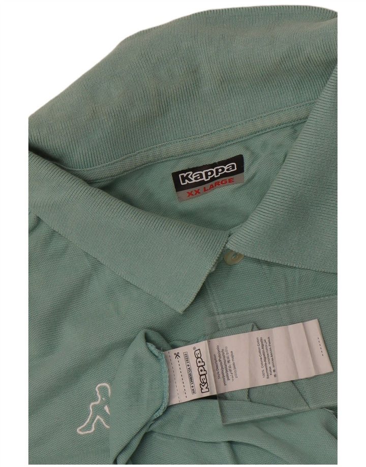 Kappa Polo Hombre 2XL Algodón Azul