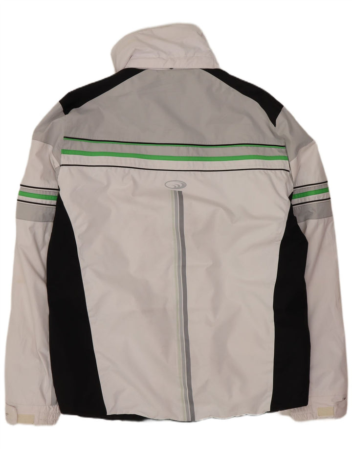 West Scout Chaqueta cortavientos para hombre UK 44 2XL Poliéster con bloques de color blanco