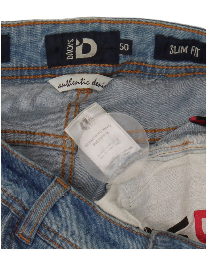 Vaqueros ajustados para mujer Dack's W32 L30 Algodón azul