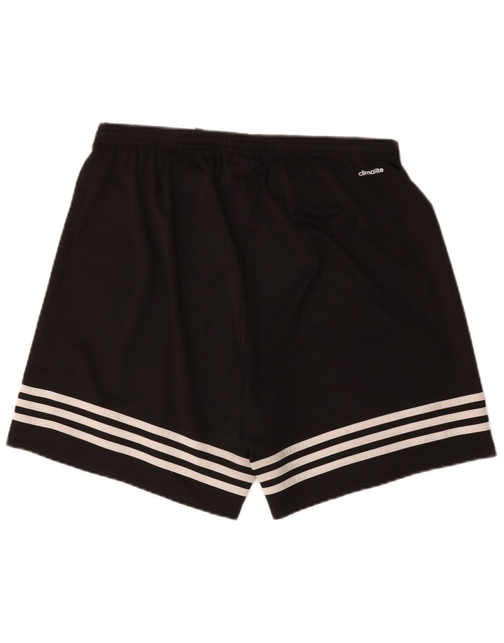 Adidas Mens Climalite Sport Shorts Grande Negro Poliéster