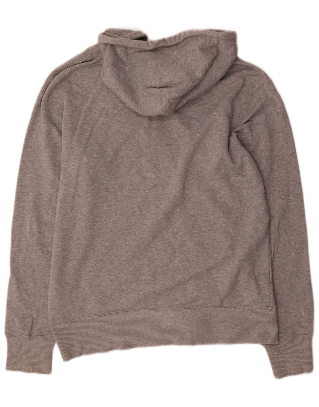 Nike - Sudadera con capucha y cierre regular para hombre, algodón gris medio
