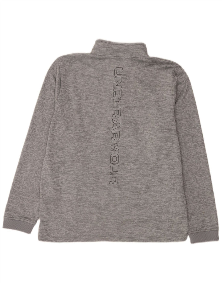 Under Armour Sudadera con gráfico y cuello con cremallera para hombre