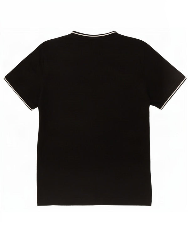Camiseta Fred Perry Hombre Top Medium Negro Algodón