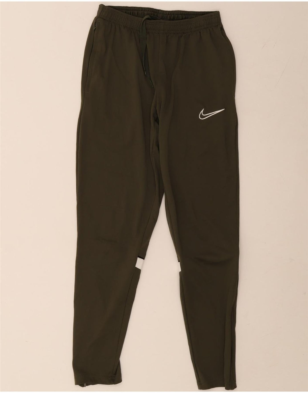 Pantalones de chándal Nike para hombre Dri Fit Talla M Color caqui combinada Poliéster