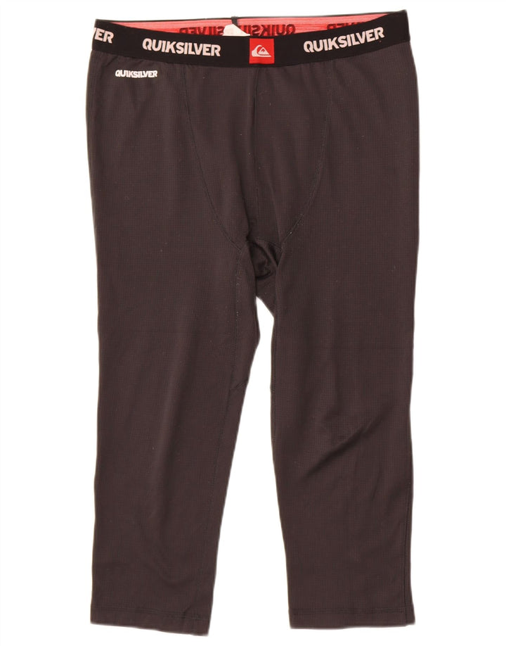 Quiksilver Leggings Capri Gráficos para Hombre Negro Grande