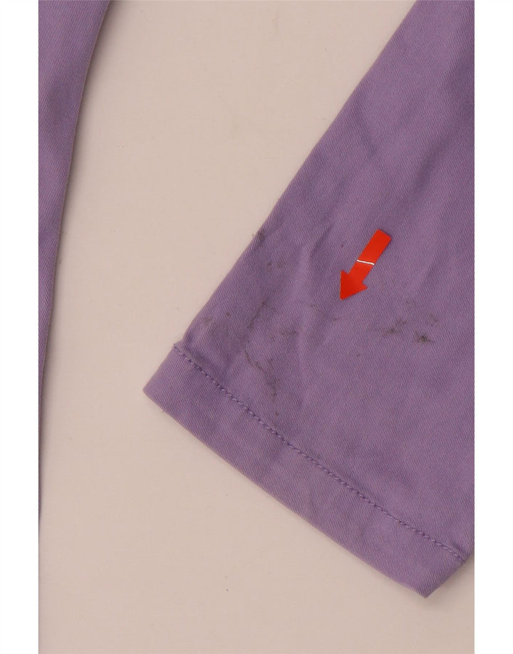 BENETTON Vaqueros Slim para Niñas 8-9 Años Grande W26 L26 Algodón Púrpura