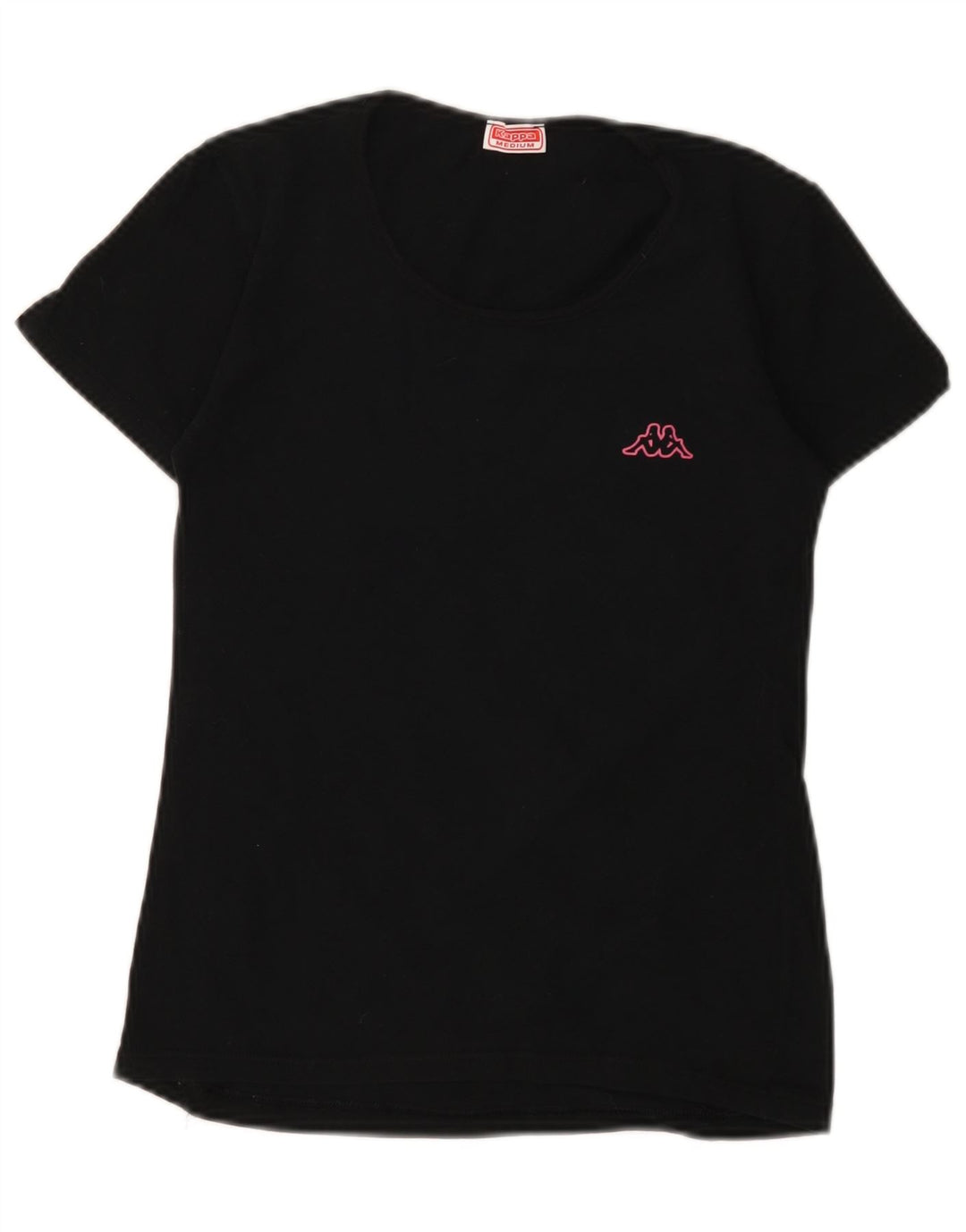 KAPPA Camiseta para mujer Top UK 12 Medium Black