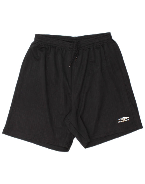 Umbro Shorts deportivos para hombre UK 32/34 Medium Negro Poliéster