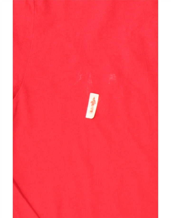 Kappa Camiseta Hombre Top 2XL Algodón Rojo