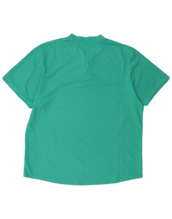 Camiseta Nike Dri Fit para hombre Top XL Poliéster verde