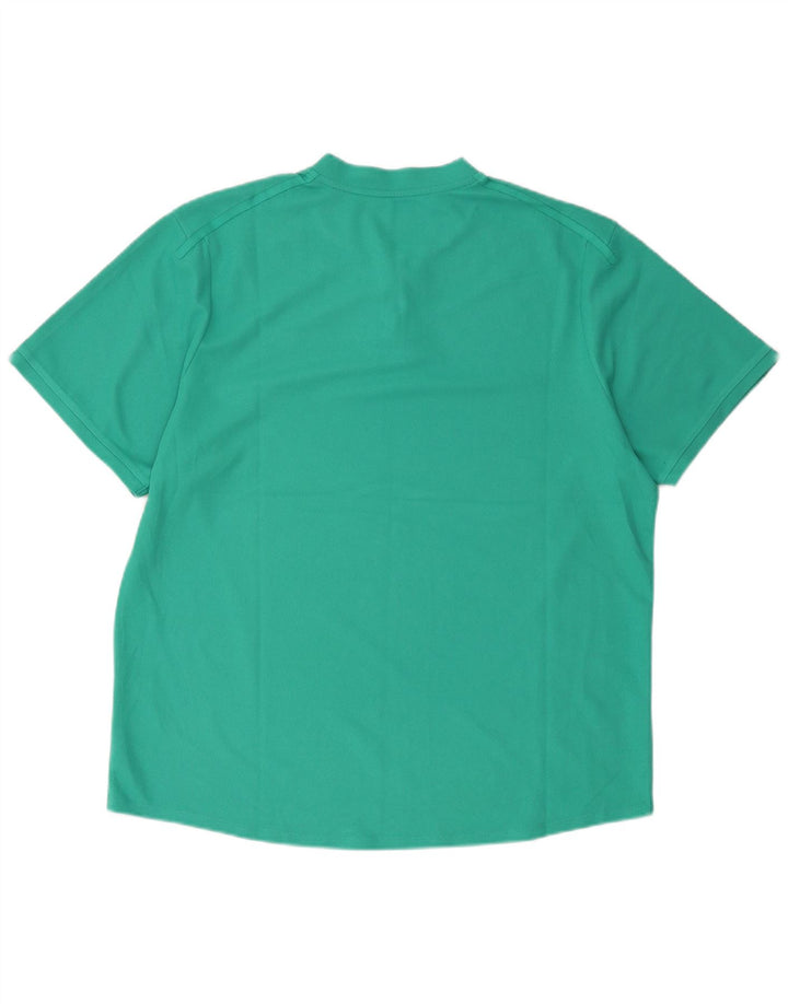 Camiseta Nike Dri Fit para hombre Top XL Poliéster verde
