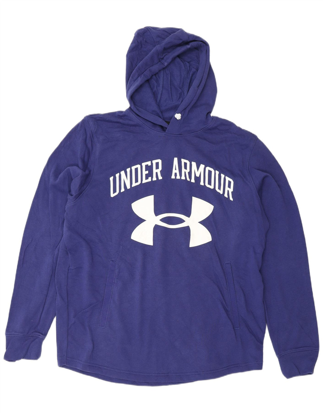 Under Armour Jersey con capucha gráfico para hombre XL Azul marino