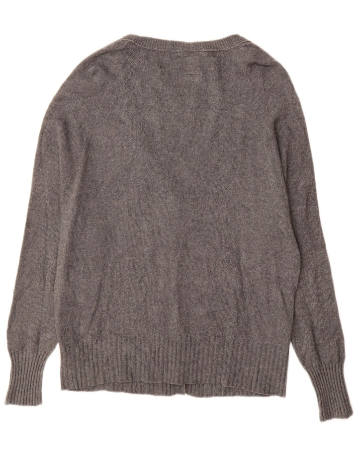 MURPHY & NYE Suéter tipo cárdigan para mujer UK 40 XL Viscosa gris