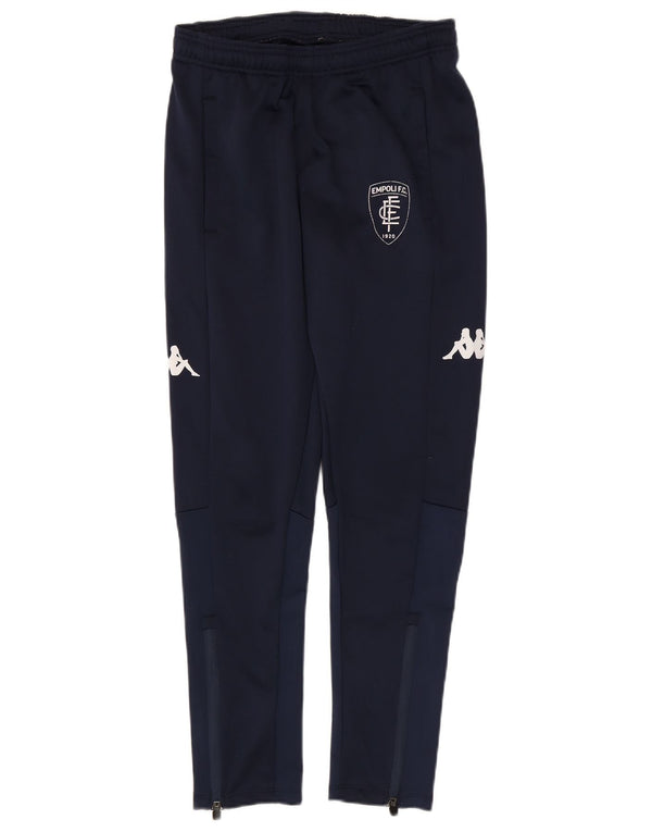Kappa Hombre Pantalones De Chándal Gráfico Small Azul Marino Poliéster