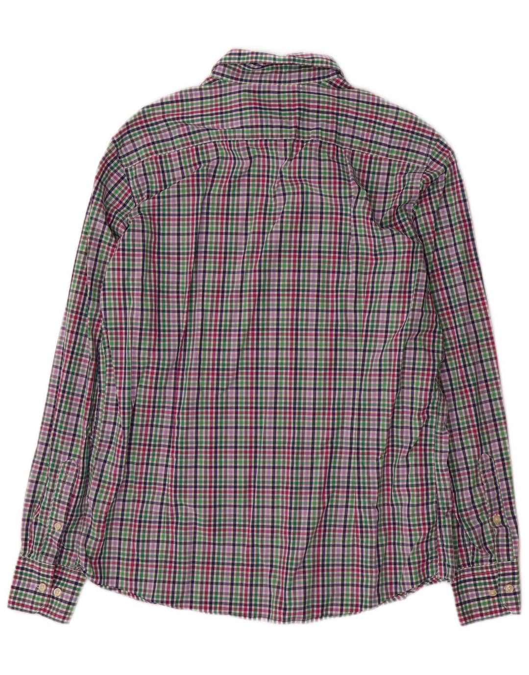 Barbour Camisa Entallada De Algodón Con Cuadros Multicolores Grandes Hombre