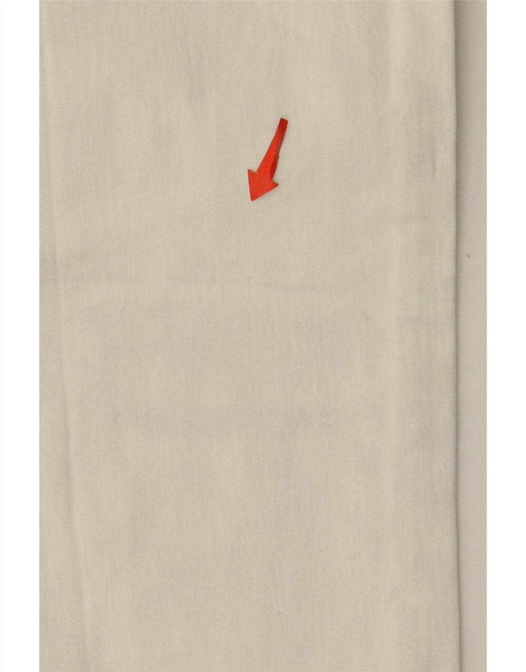 Versace Jeans ajustados para mujer IT 44 Medium W32 L31 Algodón blanco